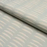 PARABLE HAND BLOCK fabric ICE color by Schumacher