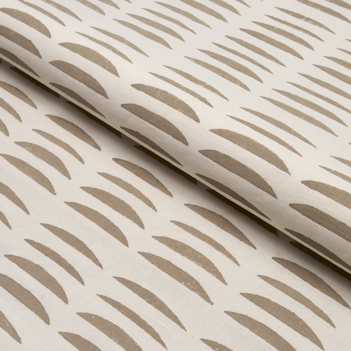 PARABLE HAND BLOCK Fabric – SAND | Schumacher | Wallpaper Tw PARABLE HAND BLOCK fabric SAND color by Schumacher