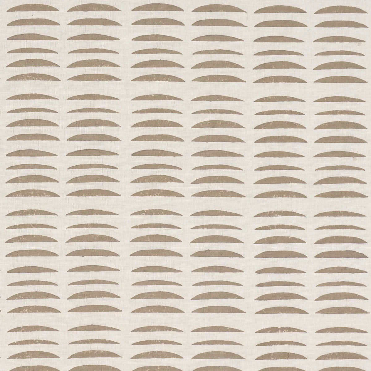 PARABLE HAND BLOCK fabric SAND color by Schumacher