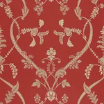 PARC MONCEAU Fabric – GRENADINE | Schumacher | Wallpaper Twi PARC MONCEAU fabric GRENADINE color by Schumacher