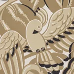 PARROTS MODERNE Fabric – SANDSTONE | Schumacher | Wallpaper PARROTS MODERNE fabric SANDSTONE color by Schumacher