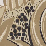 PARROTS MODERNE Fabric – SANDSTONE | Schumacher | Wallpaper PARROTS MODERNE fabric SANDSTONE color by Schumacher