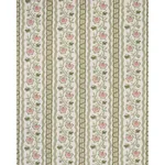 PARVATI FLORAL STRIPE fabric PETAL color by Schumacher