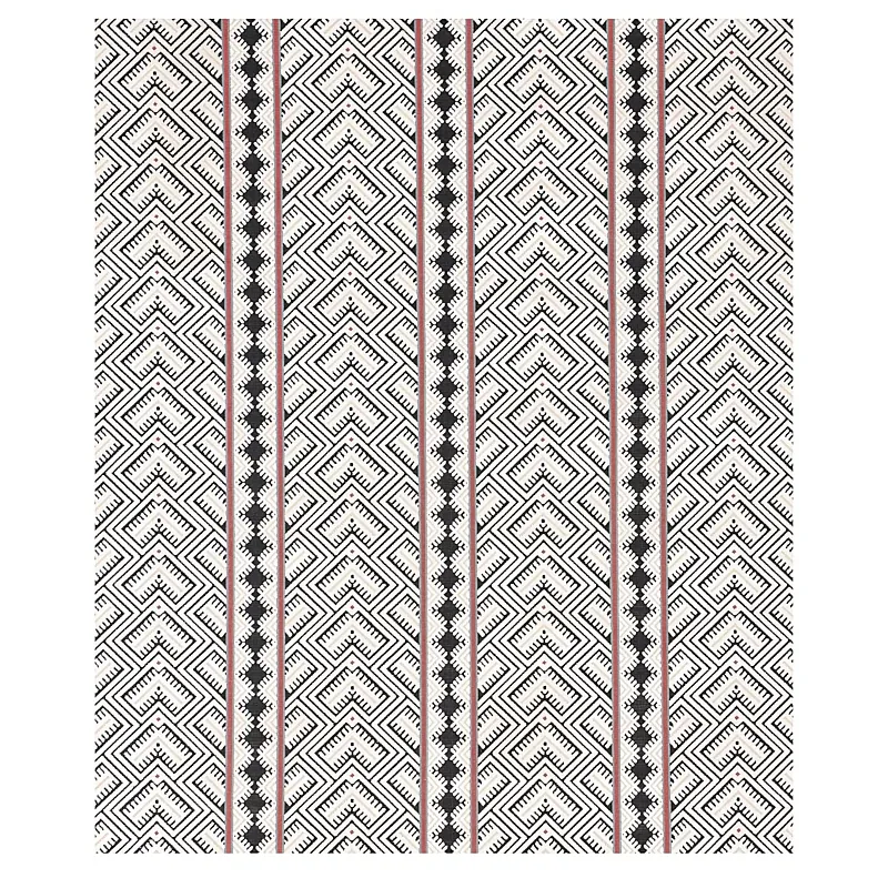 PARVIN VELVET Fabric – BLACK AND IVORY | Schumacher | Wallpa PARVIN VELVET fabric BLACK AND IVORY color by Schumacher
