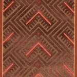 PARVIN VELVET Fabric – COPPER | Schumacher | Wallpaper Twins PARVIN VELVET fabric COPPER color by Schumacher