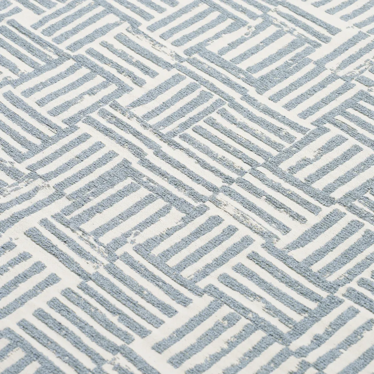 PATCHWORK Fabric – OCEAN | Schumacher | Wallpaper Twins PATCHWORK fabric OCEAN color by Schumacher