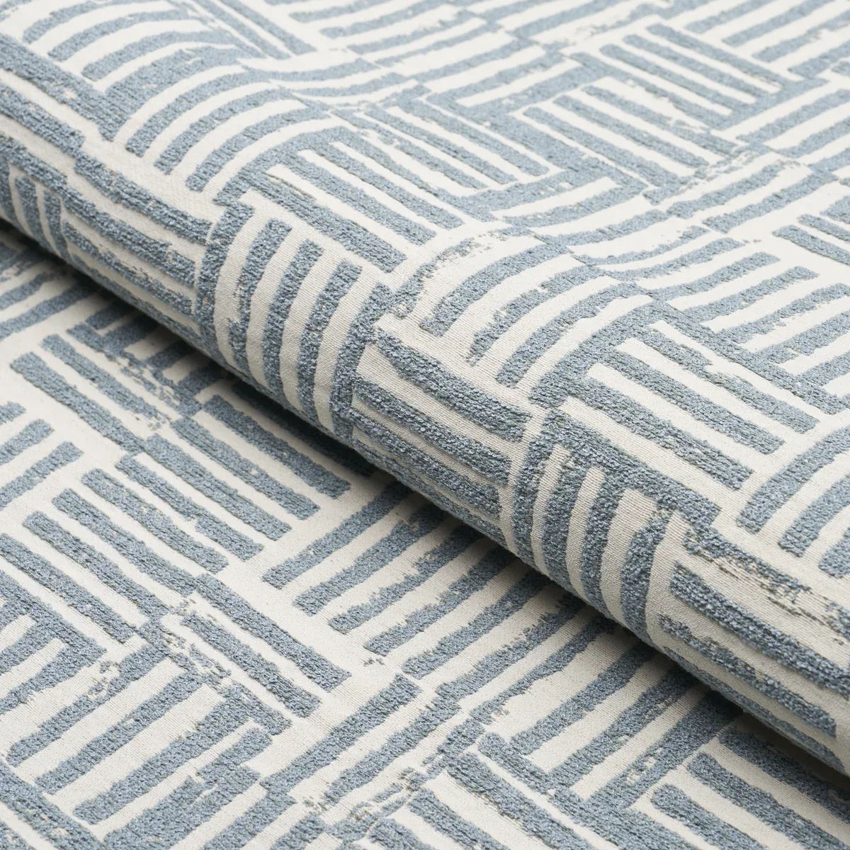 PATCHWORK Fabric – OCEAN | Schumacher | Wallpaper Twins PATCHWORK fabric OCEAN color by Schumacher