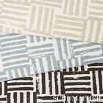 PATCHWORK Fabric – OCEAN | Schumacher | Wallpaper Twins PATCHWORK fabric OCEAN color by Schumacher