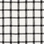 PAULINE CHECK CASEMENT Fabric – BLACKWORK | Schumacher | Wal PAULINE CHECK CASEMENT fabric BLACKWORK color by Schumacher