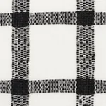 PAULINE CHECK CASEMENT Fabric – BLACKWORK | Schumacher | Wal PAULINE CHECK CASEMENT fabric BLACKWORK color by Schumacher