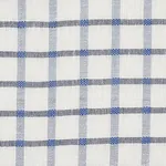 PAULINE CHECK CASEMENT Fabric – BLUE | Schumacher | Wallpape PAULINE CHECK CASEMENT fabric BLUE color by Schumacher