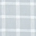 PAULINE CHECK CASEMENT fabric CHAMBRAY color by Schumacher