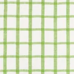 PAULINE CHECK CASEMENT Fabric – LEAF | Schumacher | Wallpape PAULINE CHECK CASEMENT fabric LEAF color by Schumacher