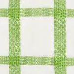 PAULINE CHECK CASEMENT Fabric – LEAF | Schumacher | Wallpape PAULINE CHECK CASEMENT fabric LEAF color by Schumacher