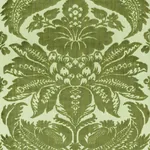 PAVIA SILK VELVET Fabric – OLIVINE | Schumacher | Wallpaper PAVIA SILK VELVET fabric OLIVINE color by Schumacher