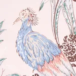 PEACOCK Fabric – BLUSH | Schumacher | Wallpaper Twins PEACOCK fabric BLUSH color by Schumacher