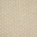 PEBBLE EMBROIDERY Fabric – LINEN | Schumacher | Wallpaper Tw PEBBLE EMBROIDERY fabric LINEN color by Schumacher