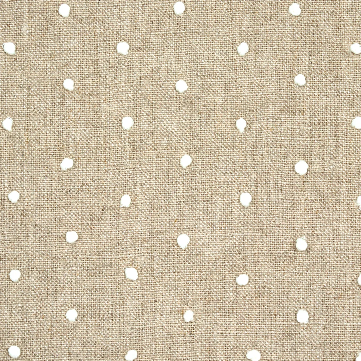 PEBBLE EMBROIDERY Fabric – LINEN | Schumacher | Wallpaper Tw PEBBLE EMBROIDERY fabric LINEN color by Schumacher