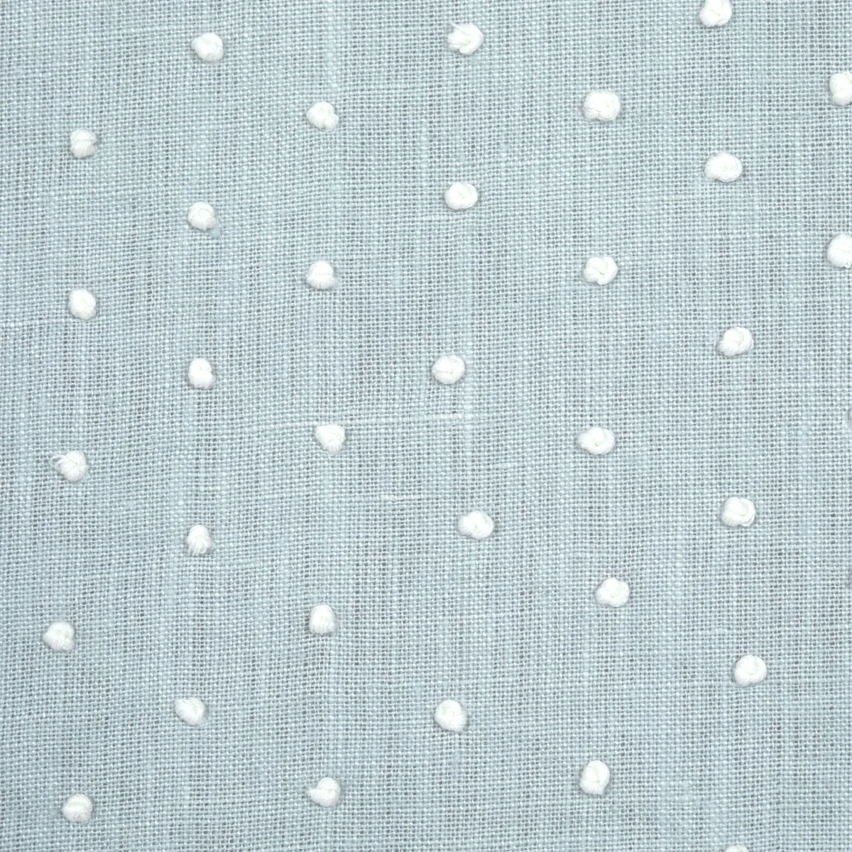 PEBBLE EMBROIDERY Fabric – SKY | Schumacher | Wallpaper Twin PEBBLE EMBROIDERY fabric SKY color by Schumacher