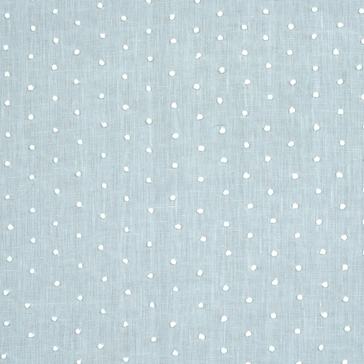 PEBBLE EMBROIDERY fabric SKY color by Schumacher