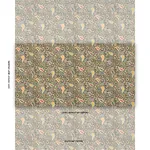 PEGGY PAISLEY fabric GRAPHITE color by Schumacher