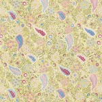 PEGGY PAISLEY fabric LEMONADE color by Schumacher