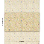 PEGGY PAISLEY fabric LEMONADE color by Schumacher