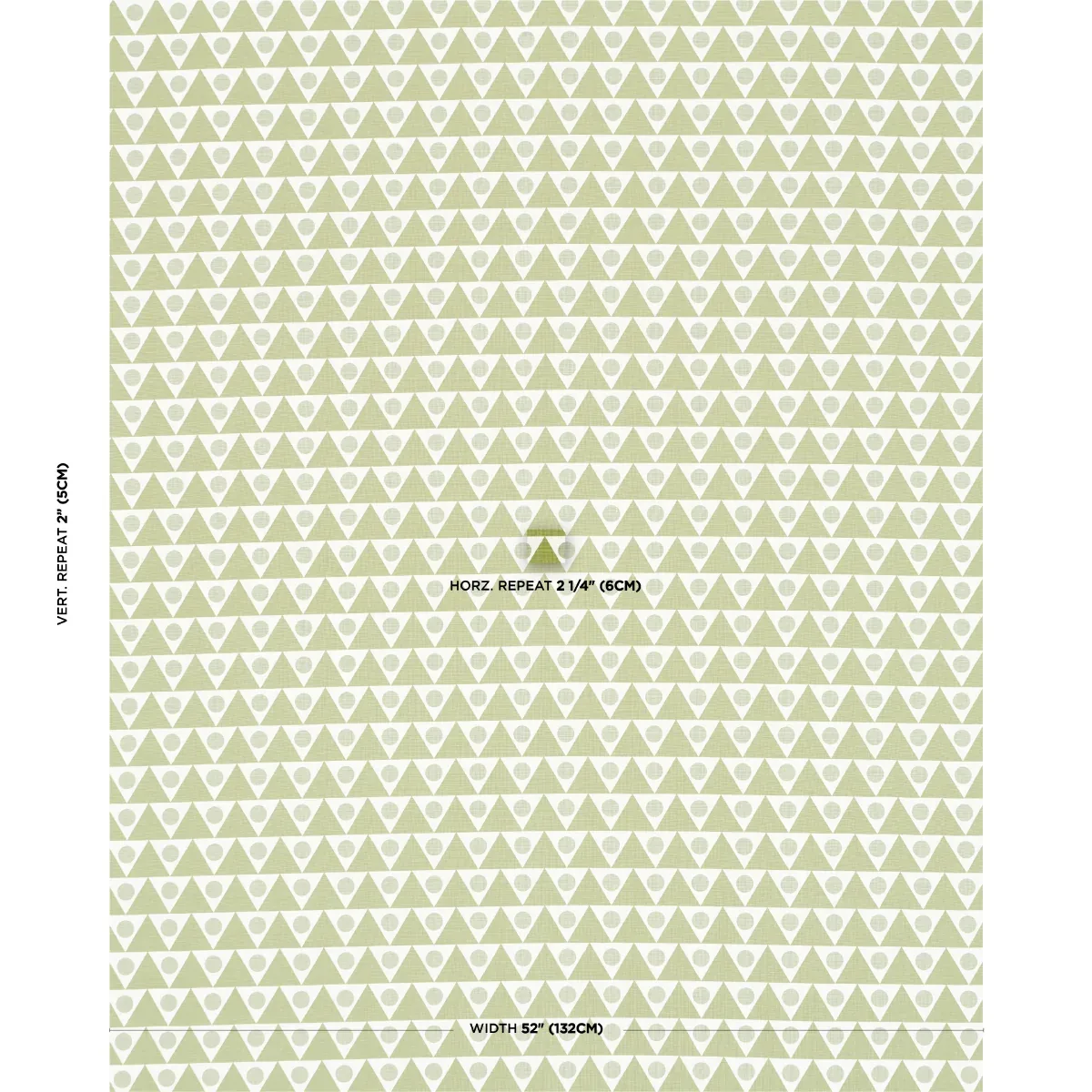 PENNANT fabric GREEN color by Schumacher