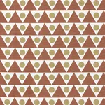 PENNANT fabric TERRACOTTA color by Schumacher