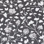 PENNICK CHINTZ Fabric – BLACK | Schumacher | Wallpaper Twins PENNICK CHINTZ fabric BLACK color by Schumacher