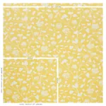 PENNICK CHINTZ fabric YELLOW color by Schumacher