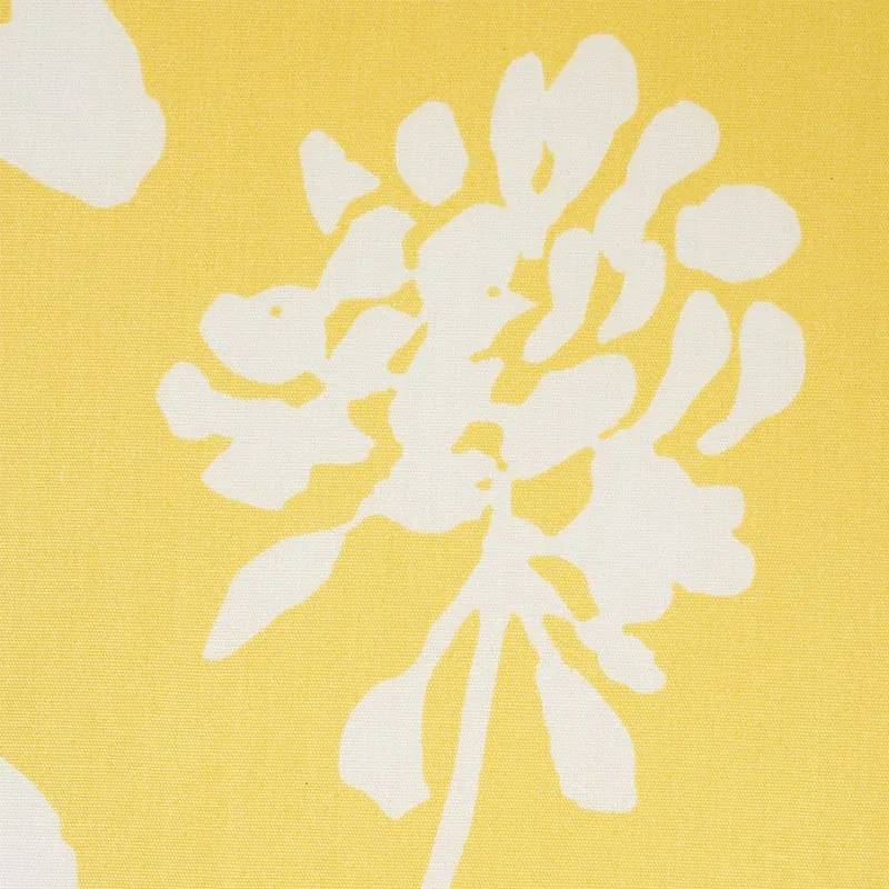 PENNICK CHINTZ fabric YELLOW color by Schumacher