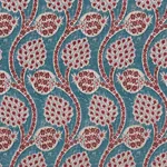 PERSEPHONE Fabric – PEACOCK | Schumacher | Wallpaper Twins PERSEPHONE fabric PEACOCK color by Schumacher