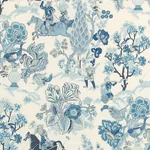PERSIAN LANCERS Fabric – PORCELAIN | Schumacher | Wallpaper PERSIAN LANCERS fabric PORCELAIN color by Schumacher