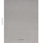 PETITE CHANNELED VELVET fabric OTTER GREY color by Schumacher