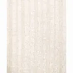 PIERO STRIPE EMBROIDERED SHEER fabric LINEN color by Schumacher