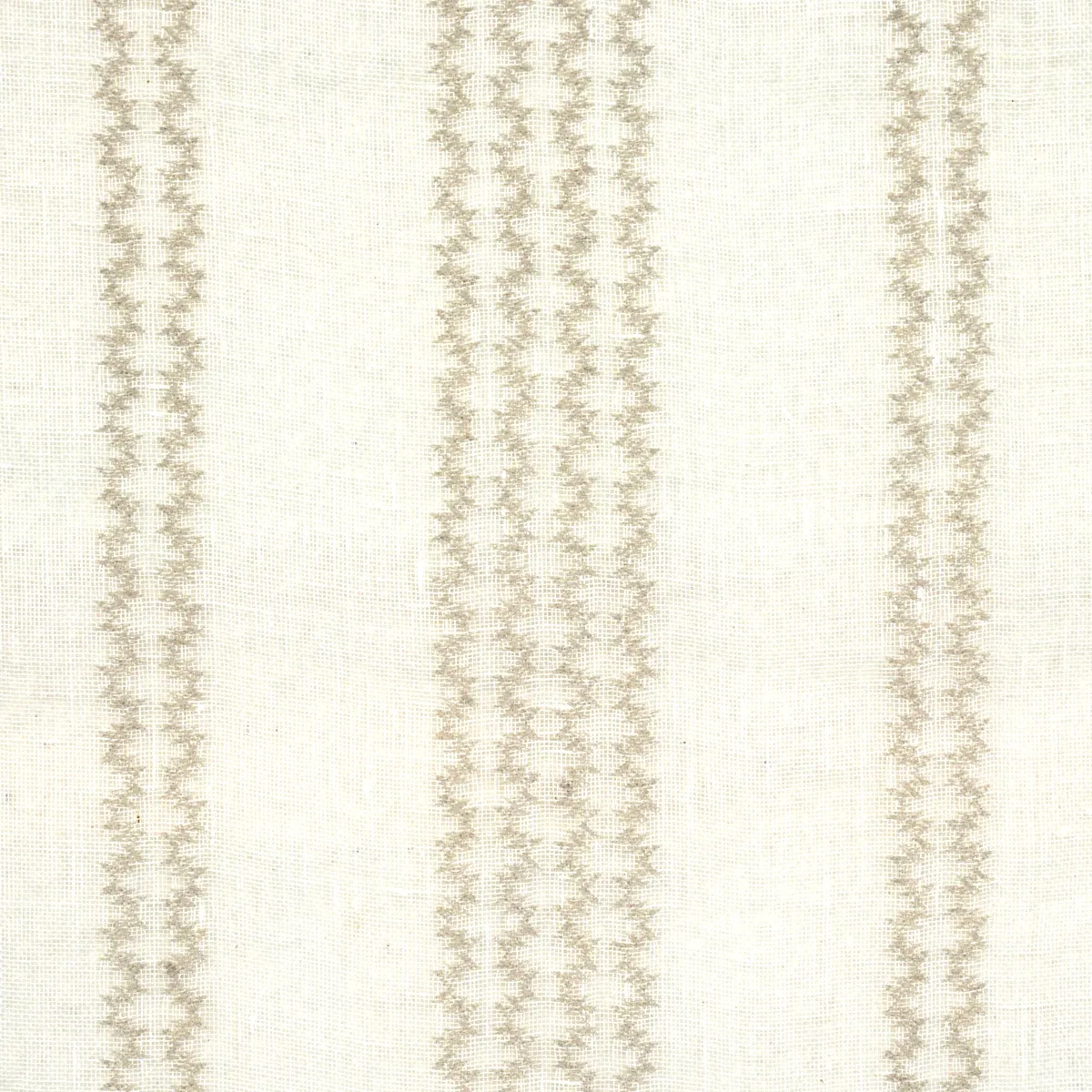PIERO STRIPE EMBROIDERED SHEER Fabric – PEARL | Schumacher | PIERO STRIPE EMBROIDERED SHEER fabric PEARL color by Schumacher