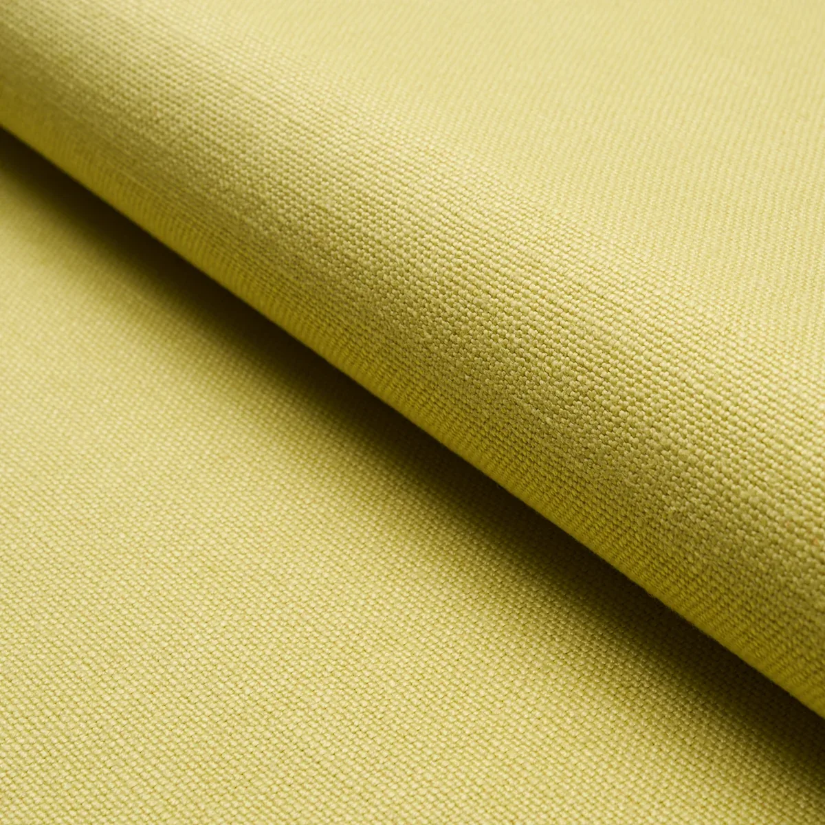 PIET PERFORMANCE LINEN fabric CITRON VERT color by Schumacher