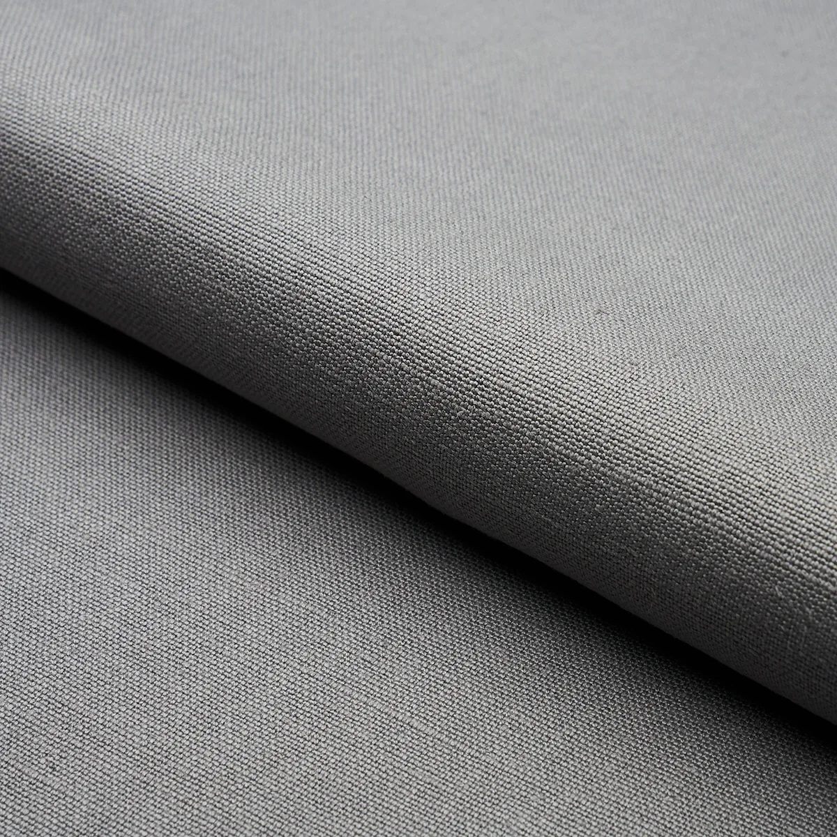 PIET PERFORMANCE LINEN fabric GREY color by Schumacher