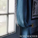 PIET PERFORMANCE LINEN Fabric – HARBOR | Schumacher | Wallpa PIET PERFORMANCE LINEN fabric HARBOR color by Schumacher