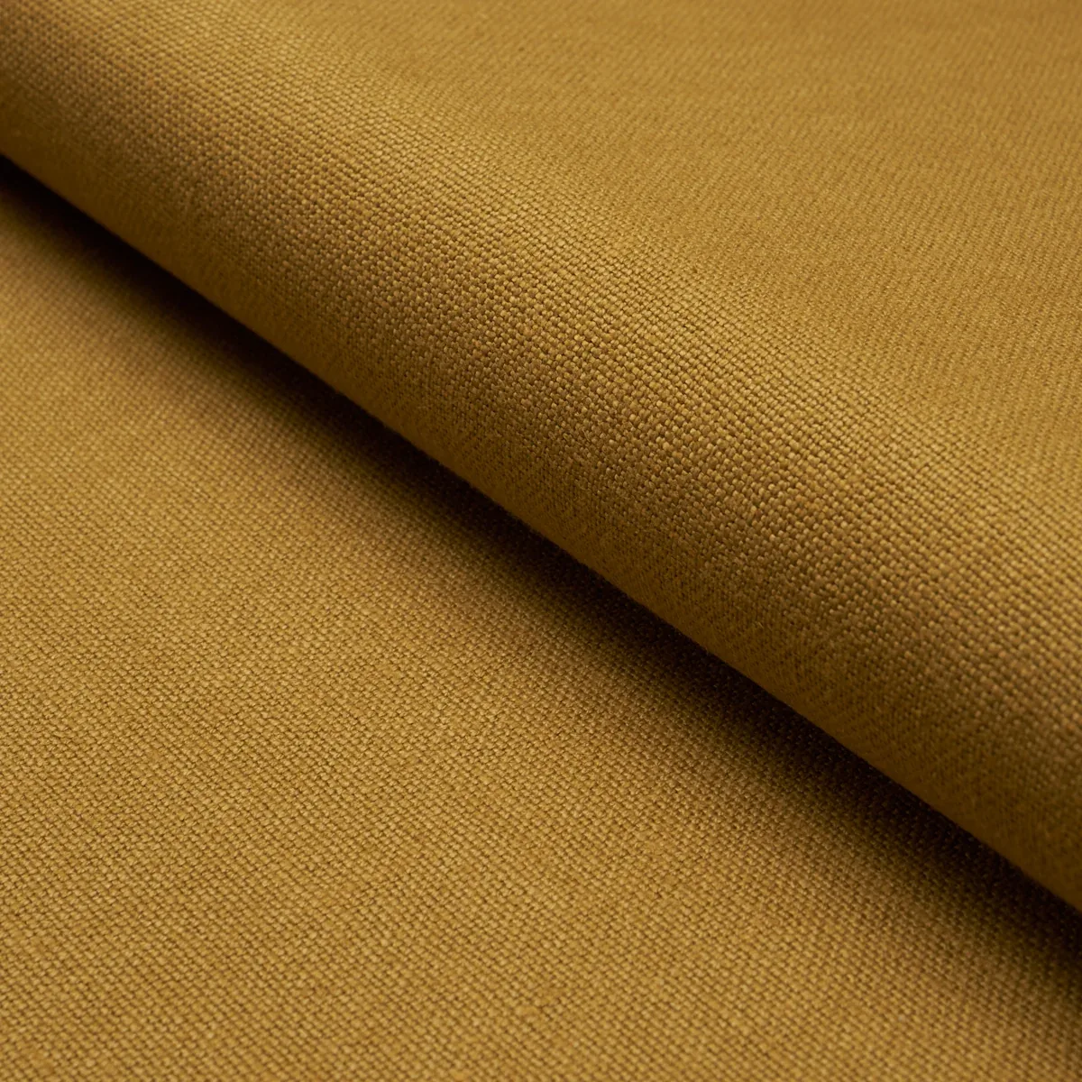 PIET PERFORMANCE LINEN fabric OCHRE color by Schumacher