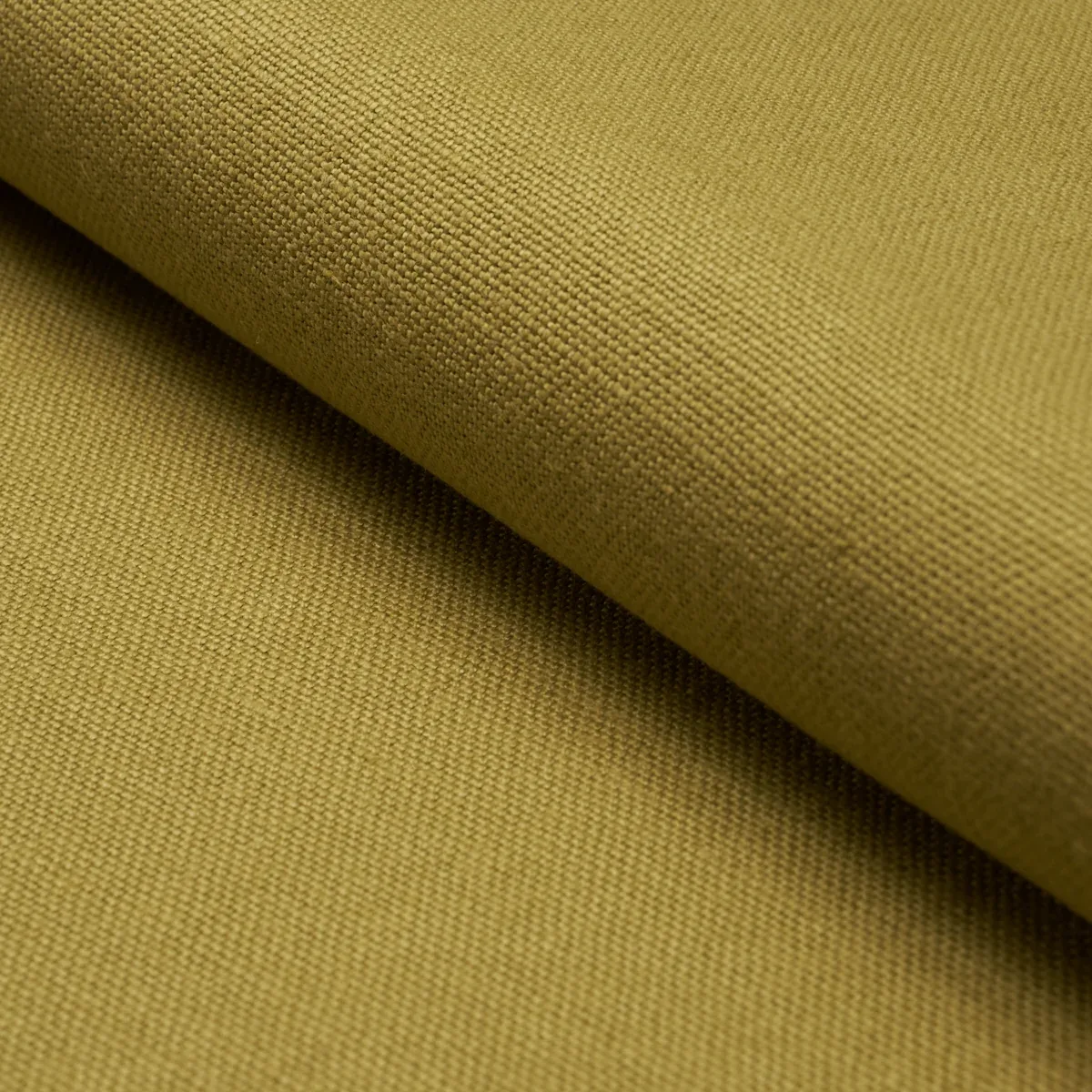 PIET PERFORMANCE LINEN fabric OLIVE color by Schumacher