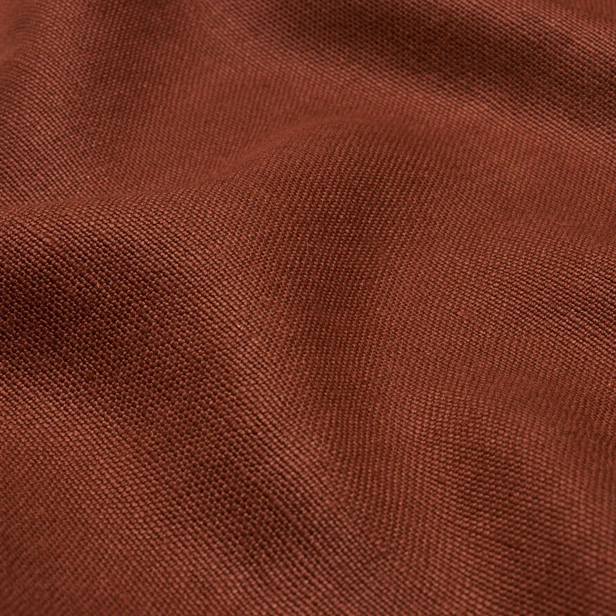 PIET PERFORMANCE LINEN Fabric – TERRACOTTA | Schumacher | Wa PIET PERFORMANCE LINEN fabric TERRACOTTA color by Schumacher