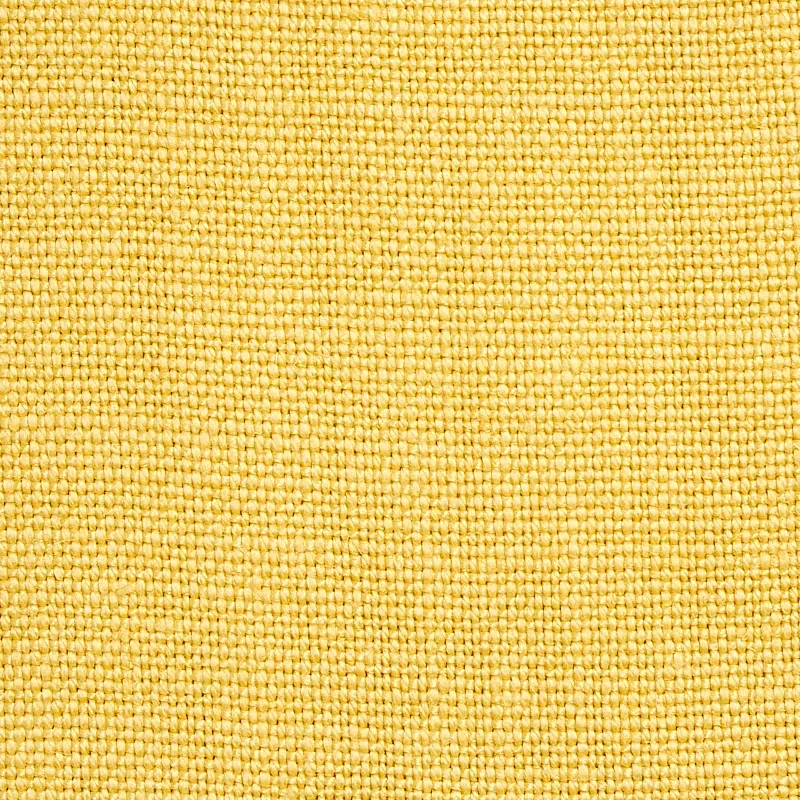 PIET PERFORMANCE LINEN fabric YELLOW color by Schumacher