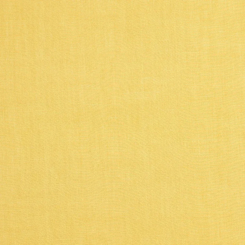 PIET PERFORMANCE LINEN fabric YELLOW color by Schumacher