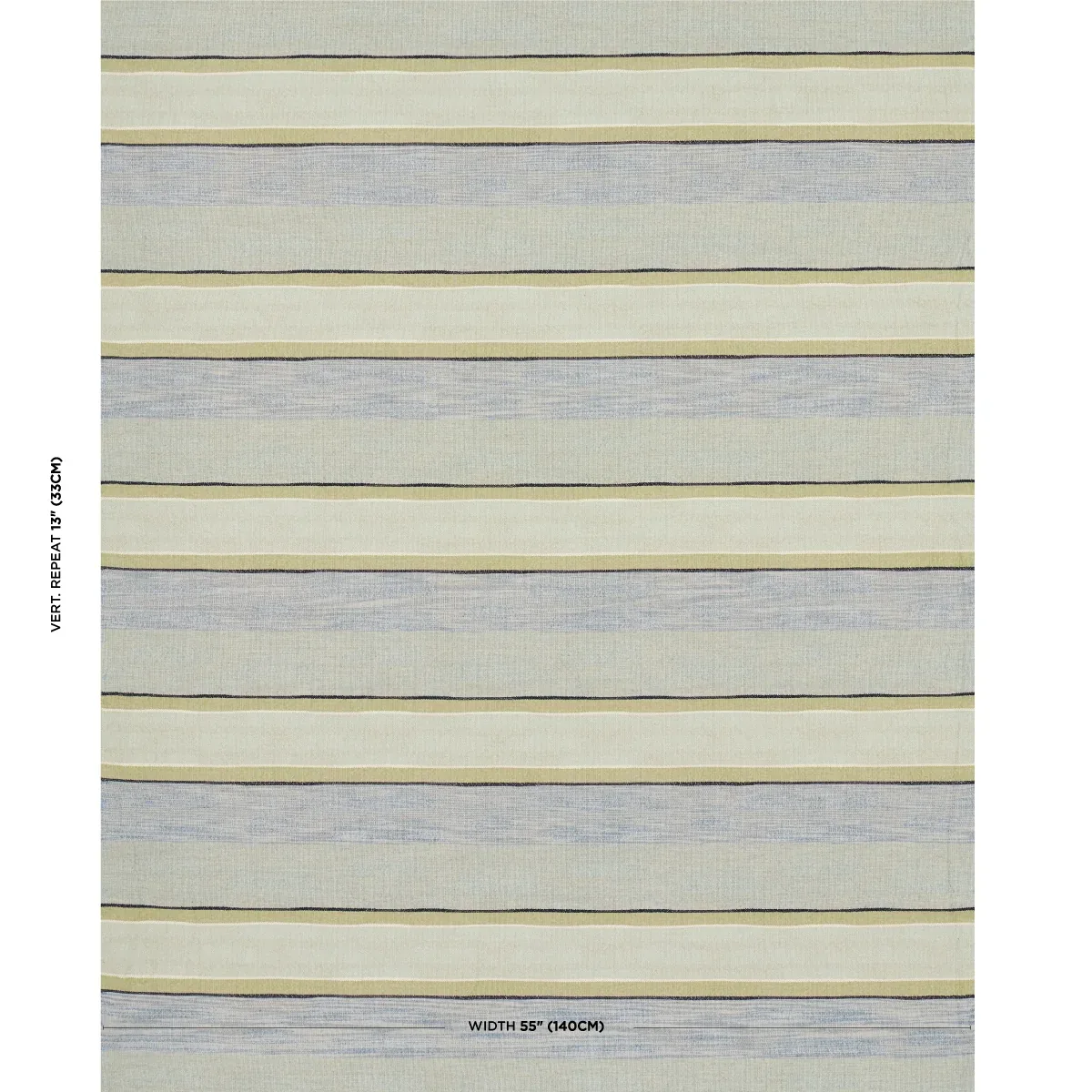 PIKES STRIPE fabric AEGEAN color by Schumacher