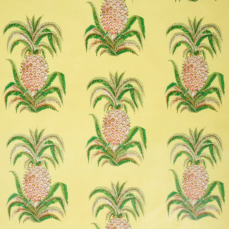 178803 | PINEAPPLES CHINTZ – YELLOW