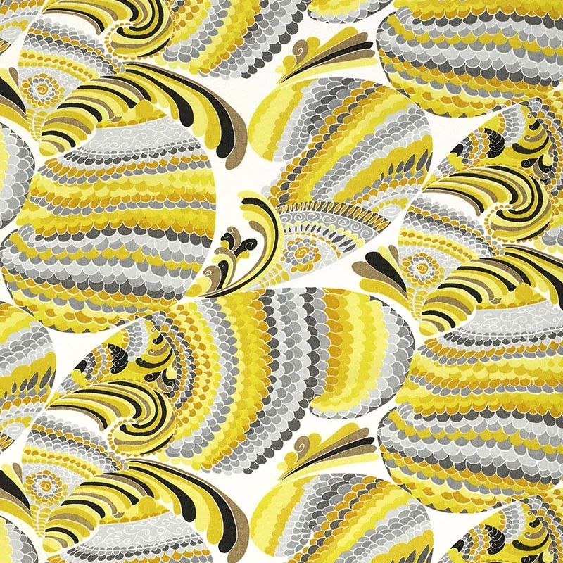 PISCES PRINT INDOOR/OUTDOOR fabric DRIFTWOOD color by Schumacher
