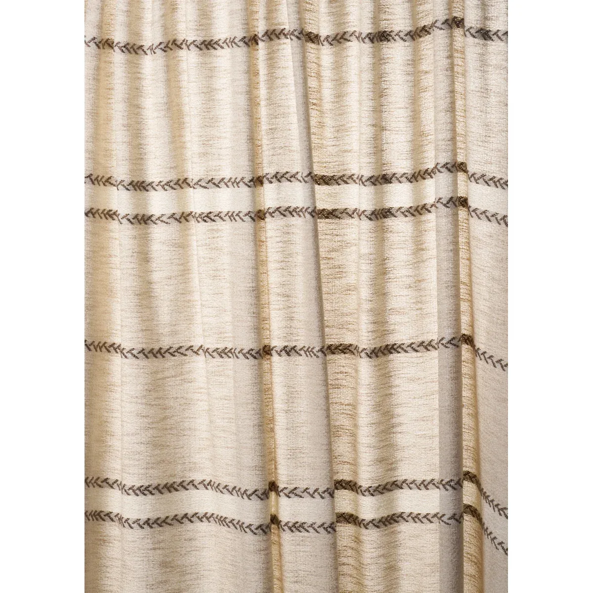 85050 | PLAINS STRIPE CASEMENT – FLAX