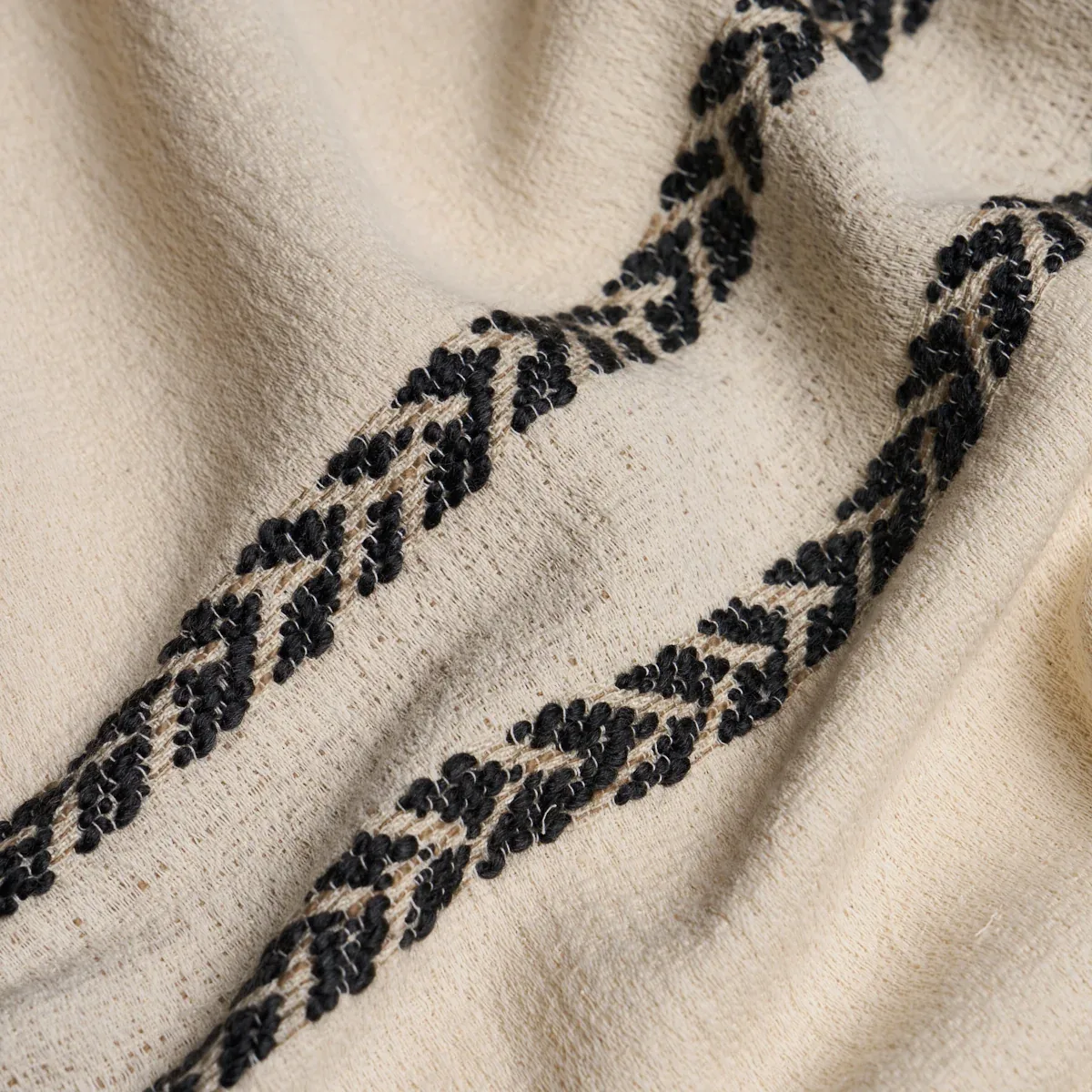 PLAINS STRIPE CASEMENT Fabric – GRAPHITE | Schumacher | Wall PLAINS STRIPE CASEMENT fabric GRAPHITE color by Schumacher